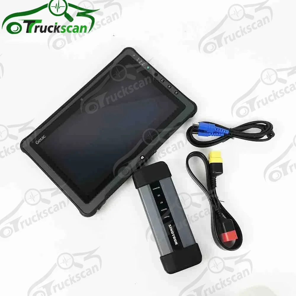 

Для SINOTRUK для HOWO/A7/T7H/Sitrak/Hohan Cnhtc диагностический сканер для тяжелых грузовиков + готовый в использовании планшет 110