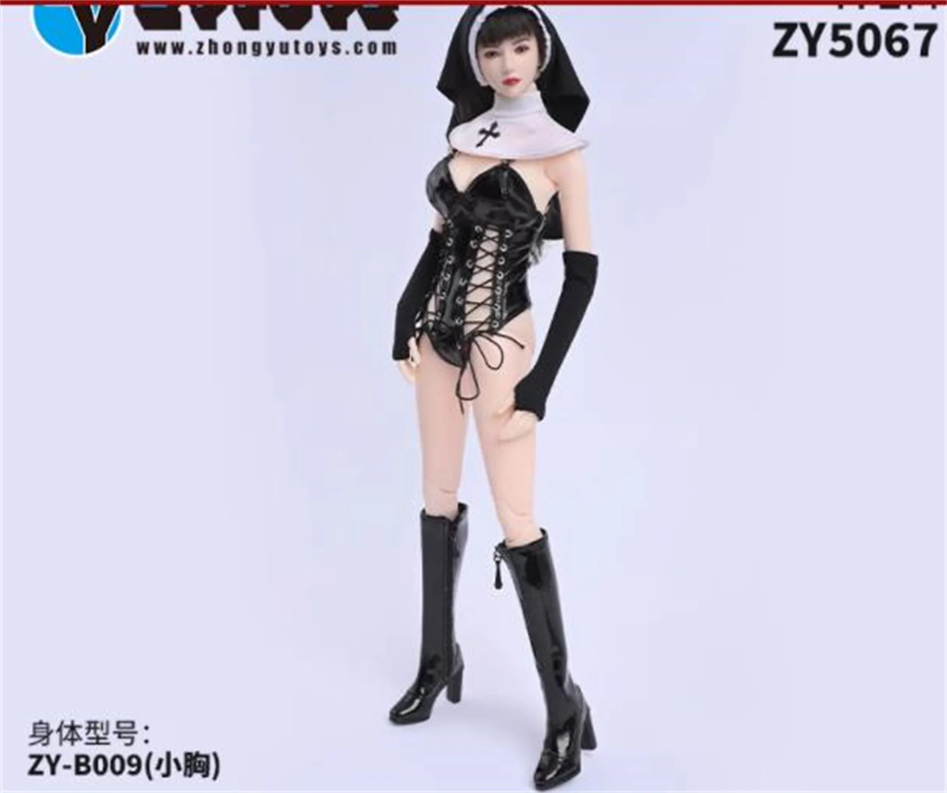 

ZY5067 1/6 Женский комплект одежды солдата монахини, модель для 12-дюймовой фигурки, модель солдата, подходит для 12-дюймовой экшн-фигурки, тела