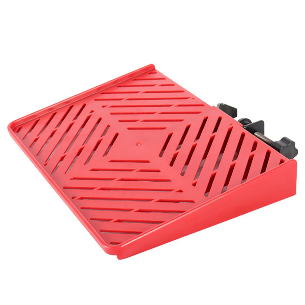 

Sound Card Tray ABS Metal Multi-Functional Microphone Holder Tray Clip Clamp for Live Broadcast Phones and Sound Equipment