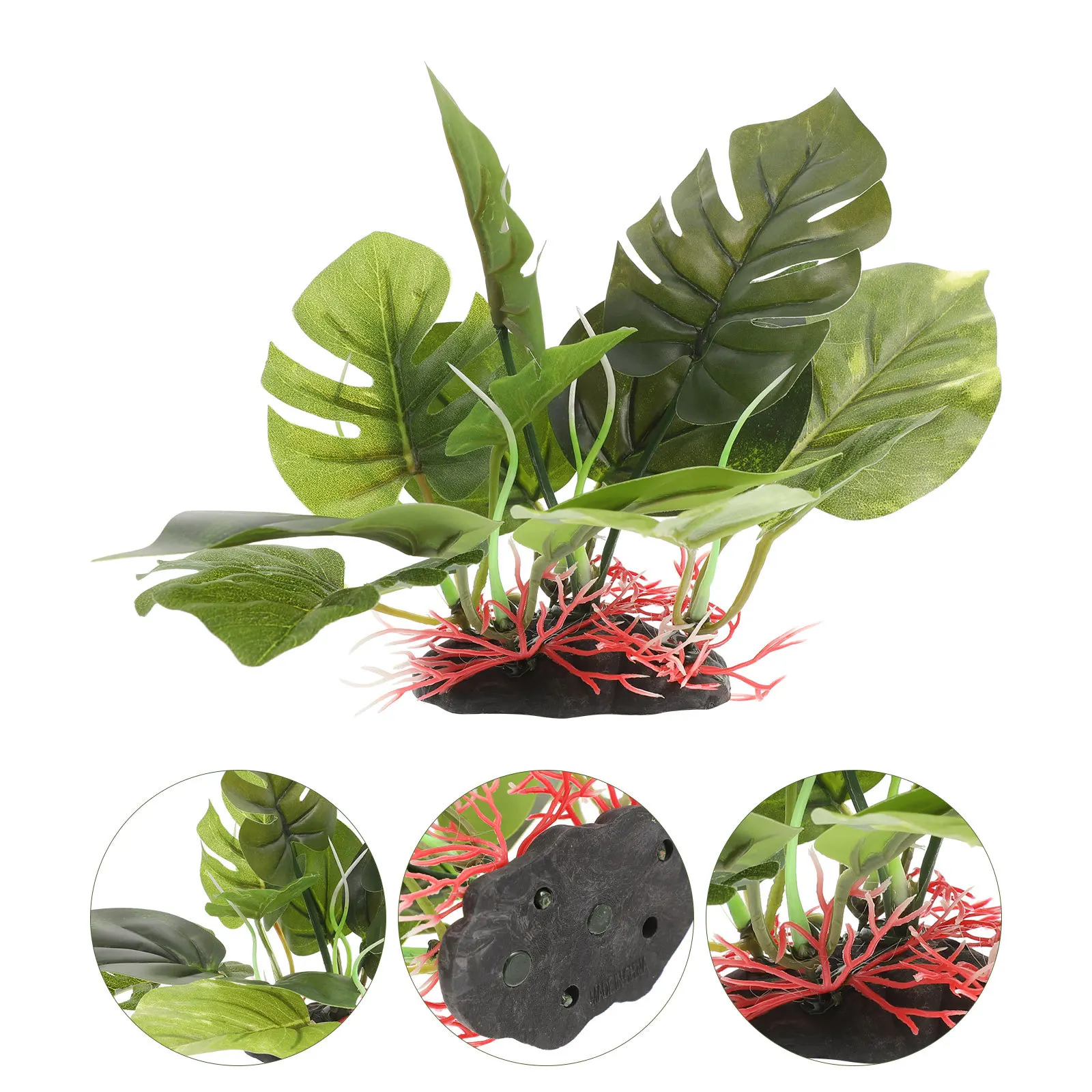 

Aquarium Plant Fish Tank Decoration Plastic Artificial Plant Goldfish Betta Fish Hideout Realistic Fake Aquarium Plants Aquatic