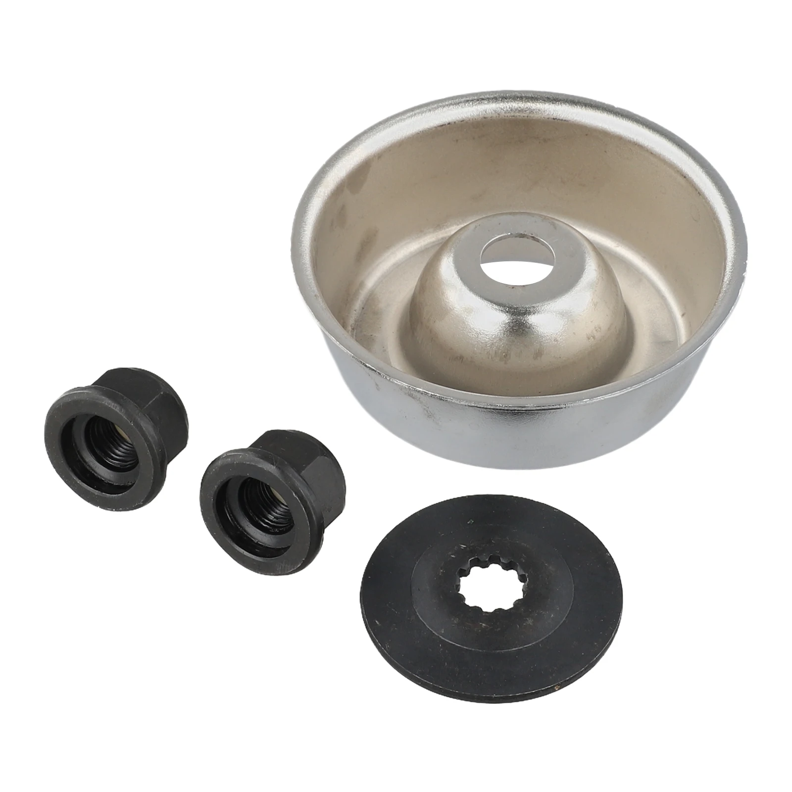 Fixing Assembly for Brushcutter Blades with M10x1.0LH and .5LH Nuts Used in FS44R FS55R FS65 FS74 FS76 Systems