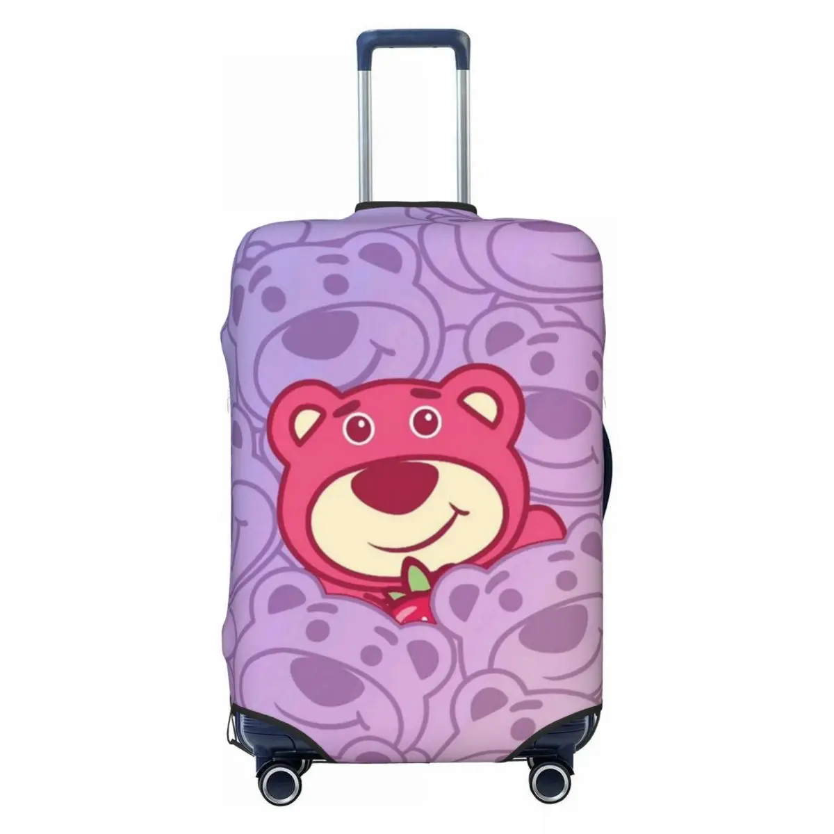 

Custom Lotso Huggin Bear Hugger Suitcase Cover Elastic Travel Luggage Covers for 18-32 inch