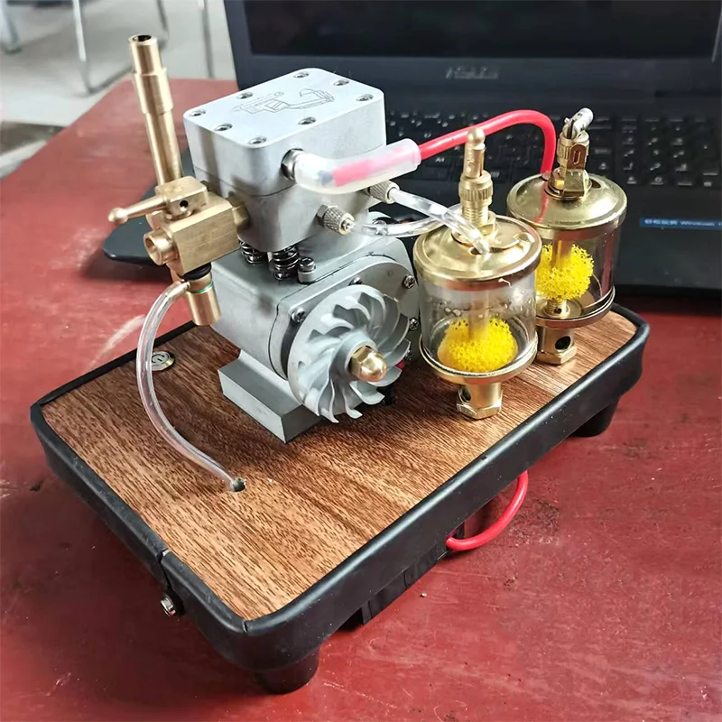 

Single-cylinder Four-stroke Engine Model Can Start A Miniature Methanol Engine Model Educational Toys