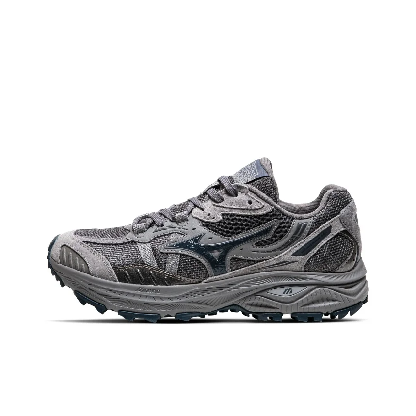 Zapatillas de Running Mizuno Racer ADV de Caña Baja Unisex Gris Grava D1GH241204