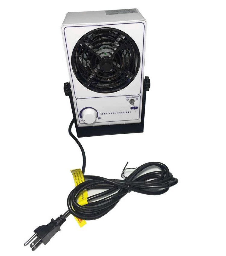 Ионизирующий воздуходувка Промышленный ESD Статическое устранение Ионизирующий воздуходувка переменного тока для производственных линий