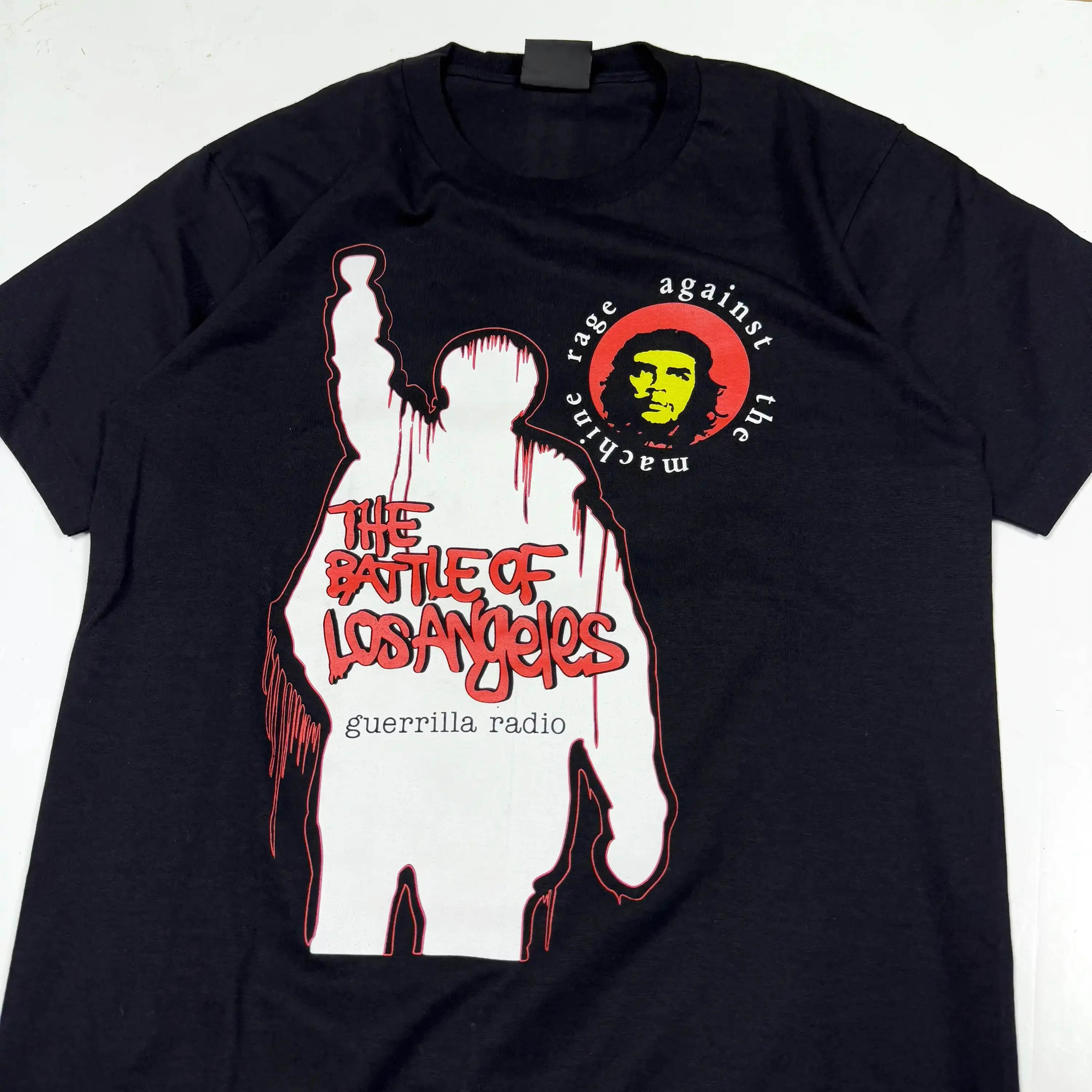 Camiseta vintage Rage Against The Machine S M, tour da banda 1999 2000 Battle Of LA