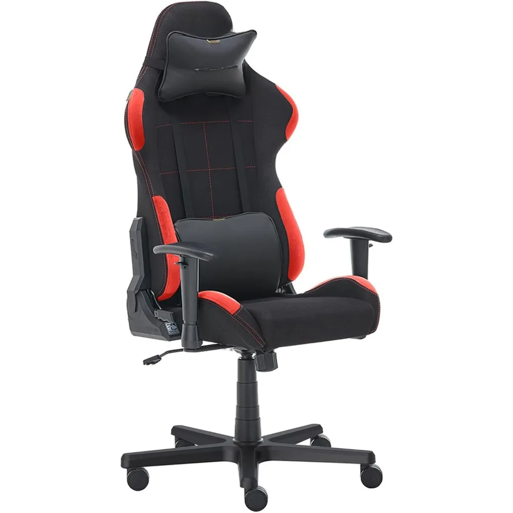 

Ergonomic Gaming Chair, Memory Foam Headrest, Lumbar Support, Water-Resistant Fabric, Easy To Install, Esports Chairs