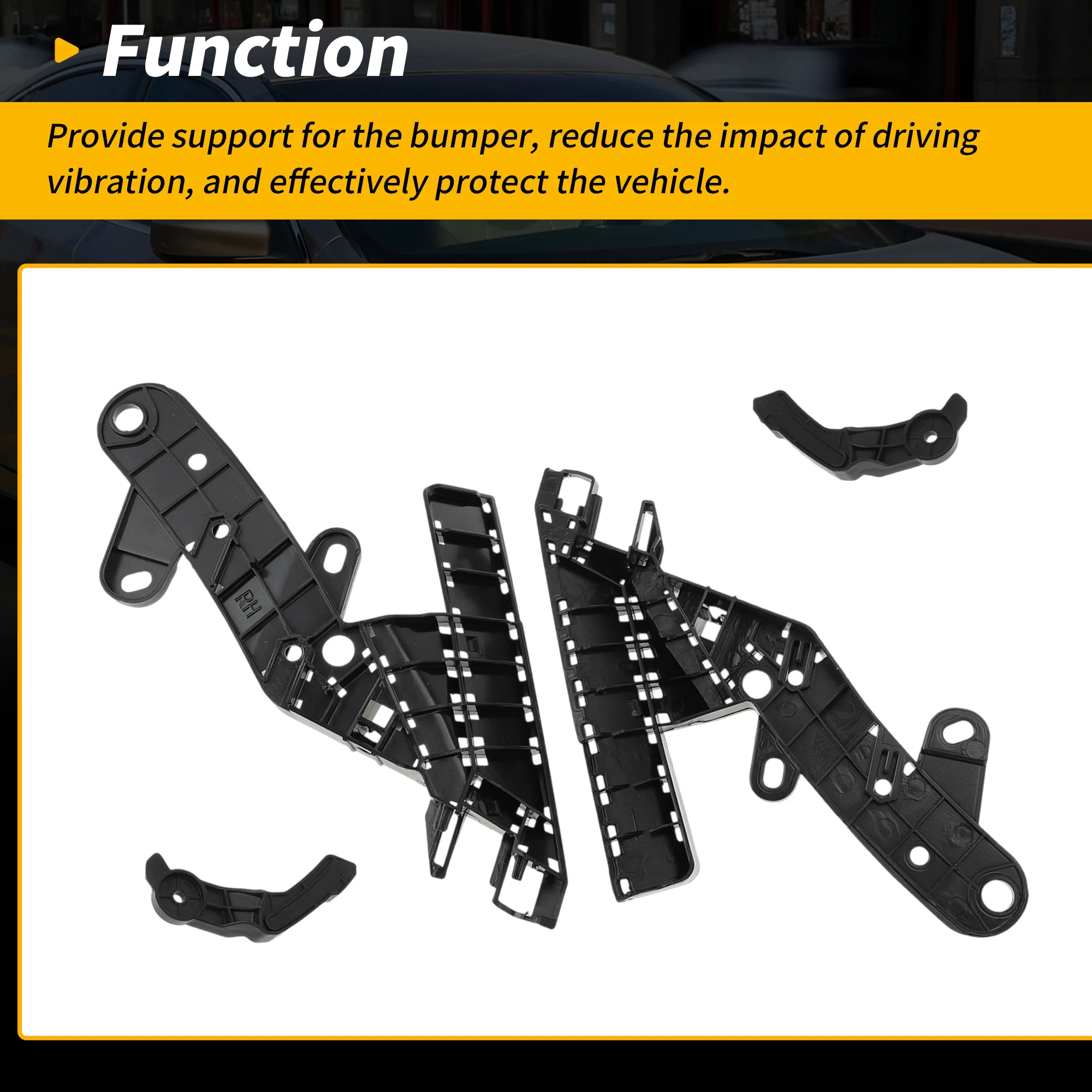Фиксатор кронштейна переднего бампера UXCELL для Nissan Altima No 620593TA0A/622273TA0A 1 комплект