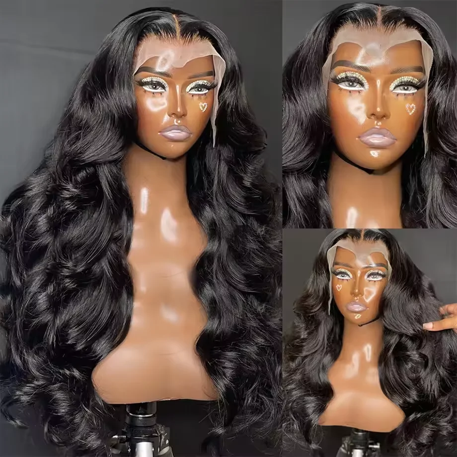 34/36Lnch13x6HDBody Wave Lace Front Wig Brazilian Closure Wigs Human Hair Lace Front Human Hair Wigs 100%Human Hair 180% Density