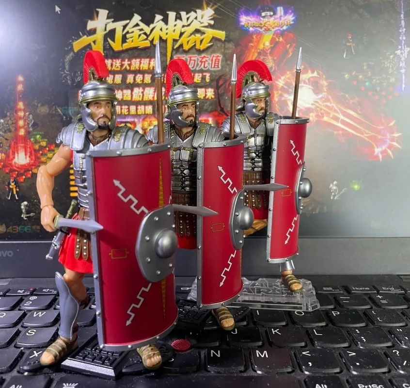 BFS 1/18 3.75インチ アクションフィギュア ヴィトルヴィウス H.A.C.K.S. 10周年記念 ローマ軍団 アテナ メデューサ アニメ玩具