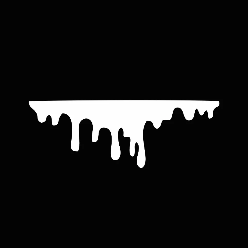 G015 14X5CM سيارة الأحمر قطرات الدم ملصقات السيارات هالوين موضوع التصميم الزجاج الزخرفية سيارة العلوي ملصق مقاوم للماء الوفير