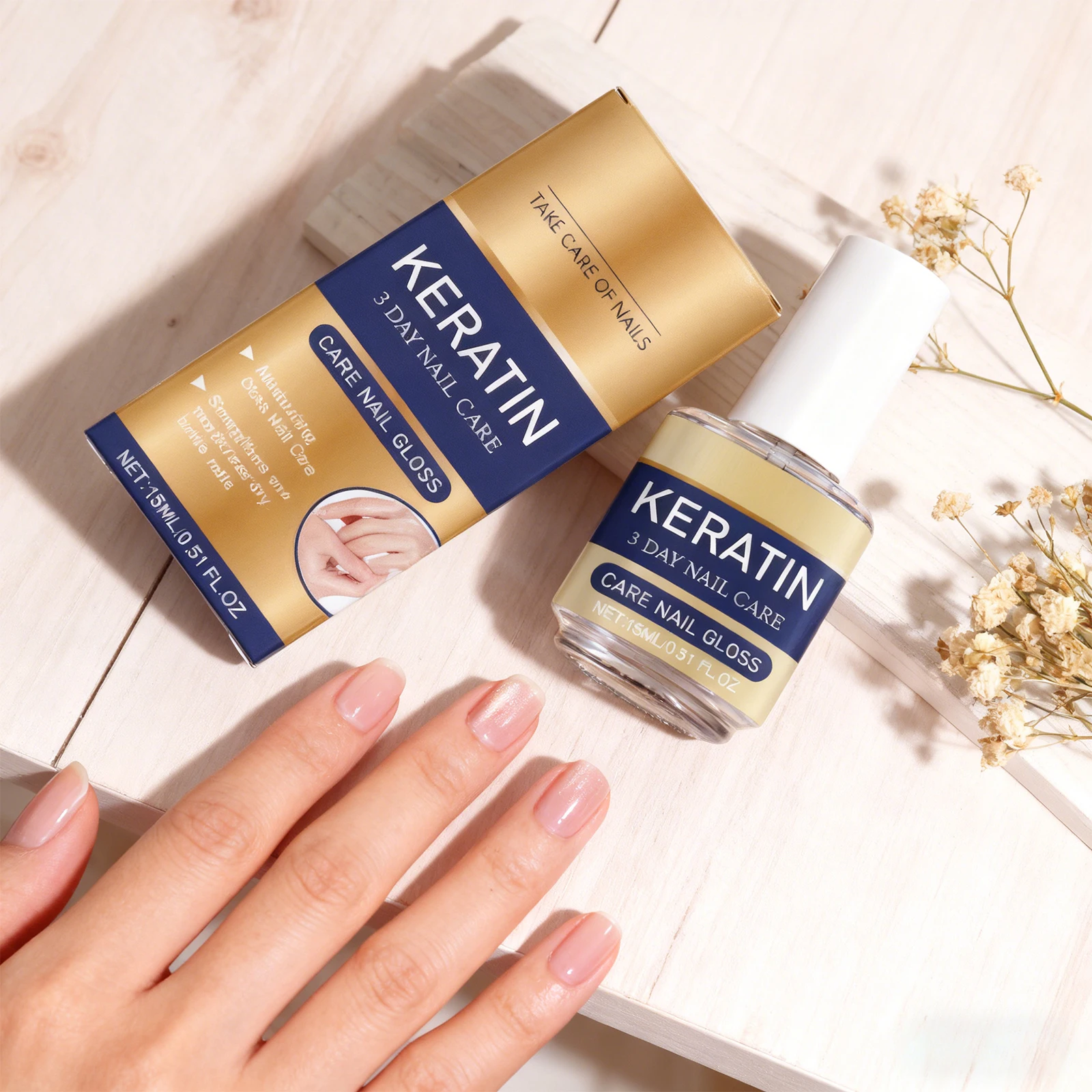 ملمع أظافر للعناية بالأظافر المكسورة، مصلح وسريع البناء، طلاء جل البناء، معطف قوي لطيف يدوم طويلاً #1