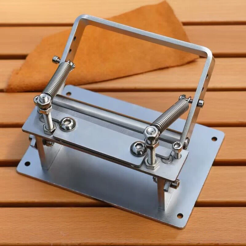 

Leather Separation Tool Portable Manual Leather Peeling Machine Stainless Steel Leather Shoveling Peeling Machine Cowhide Sheet