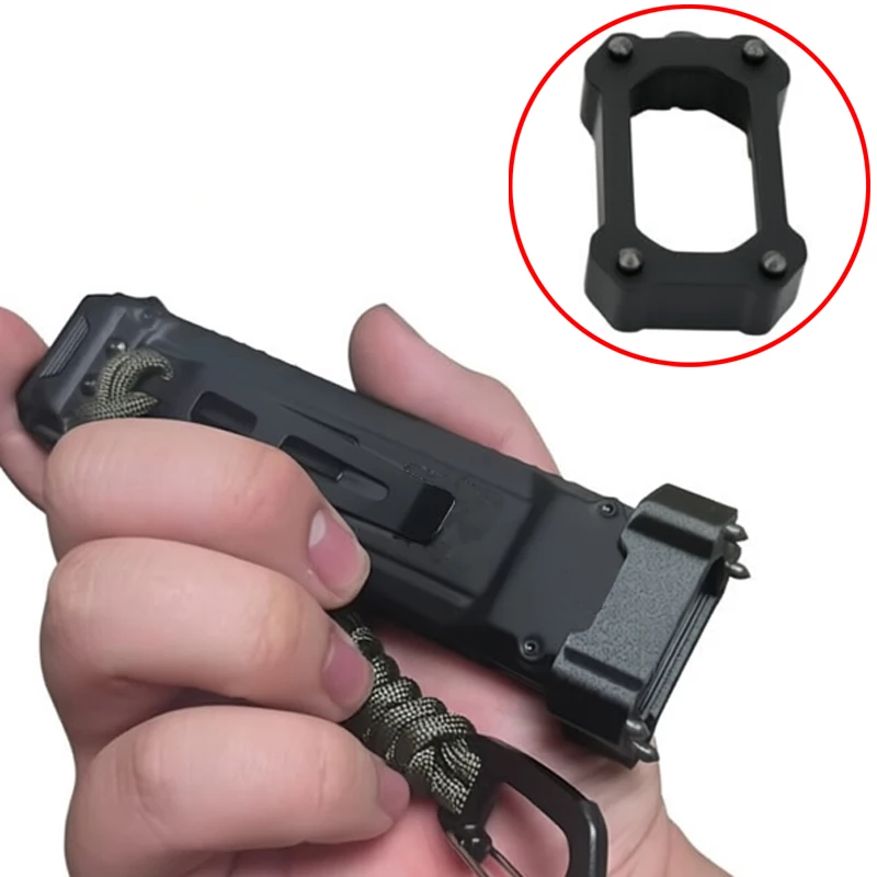 1PCS For NITECORE EDC29 Flashlight Expansion Accessory 3D Printed Glass Breaker Tip Window Punch Aesthetic Modification Part