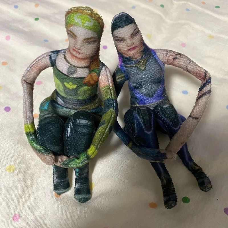 28cm Hot Game Valorant Jett Viper Sage Cosplay Doll Cute Fans Festival Gift Anime Peripherals Decorate Toy Desktop Car Ornament view 6