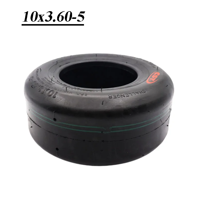 10x3.60-5 Tire CST Tubeless For 168 Go Kart 5 Inch Tyre Rear s Fit Drift Wheels Gokart TIRE Accessories