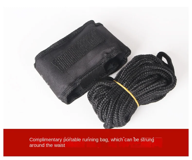 Security Restraint Rope Arrest Binding Restraint Strap Fixed Restraint Rope 5m Black Security Supplies