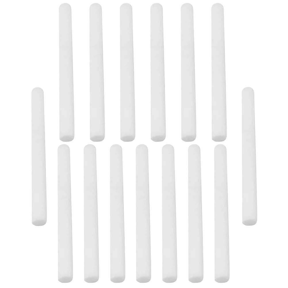 15 Pcs Diffuser Replacement Sticks Aromatherapy Tampons Humidifier White Cotton Travel