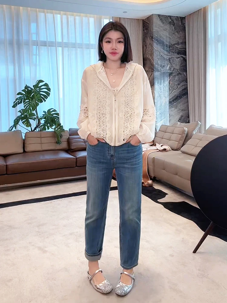 

Модная вышитая солнцезащитная куртка с 3D-рельефным принтом змеи и цветов, утягивающая, универсальная верхняя одежда MEHOMEYANG M22