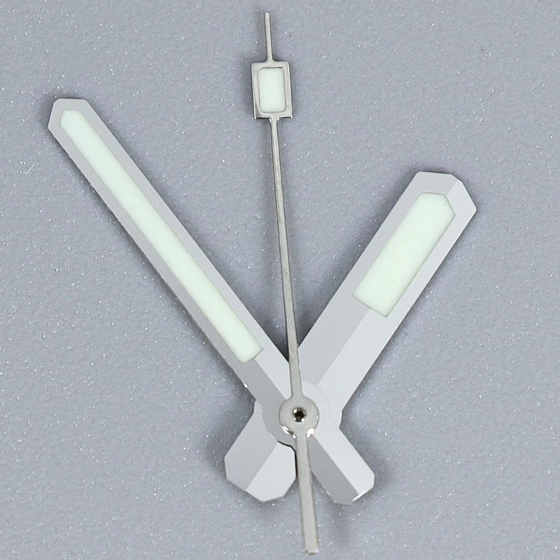 NH35 Hands C3 Green Luminous silver Watch pointer For Mod 62mas NH35 NH36 4R36 Movement Needles Watch Accessories High Quality