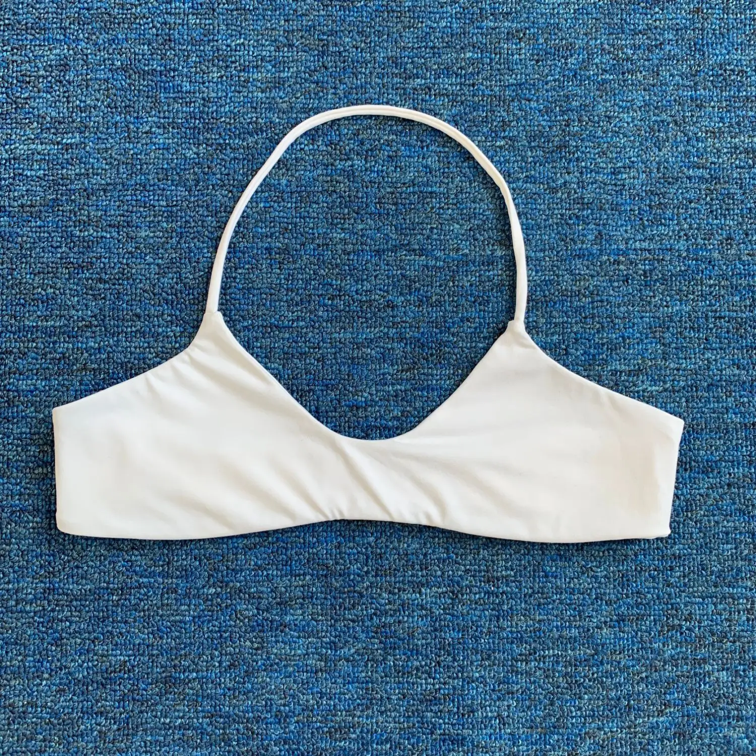 Tank Seamless Wireless V-Neck Bralette - Thin Lightweight Sexy Sling Bra for Small Chest No Underwire Daily Lingerie Underwear