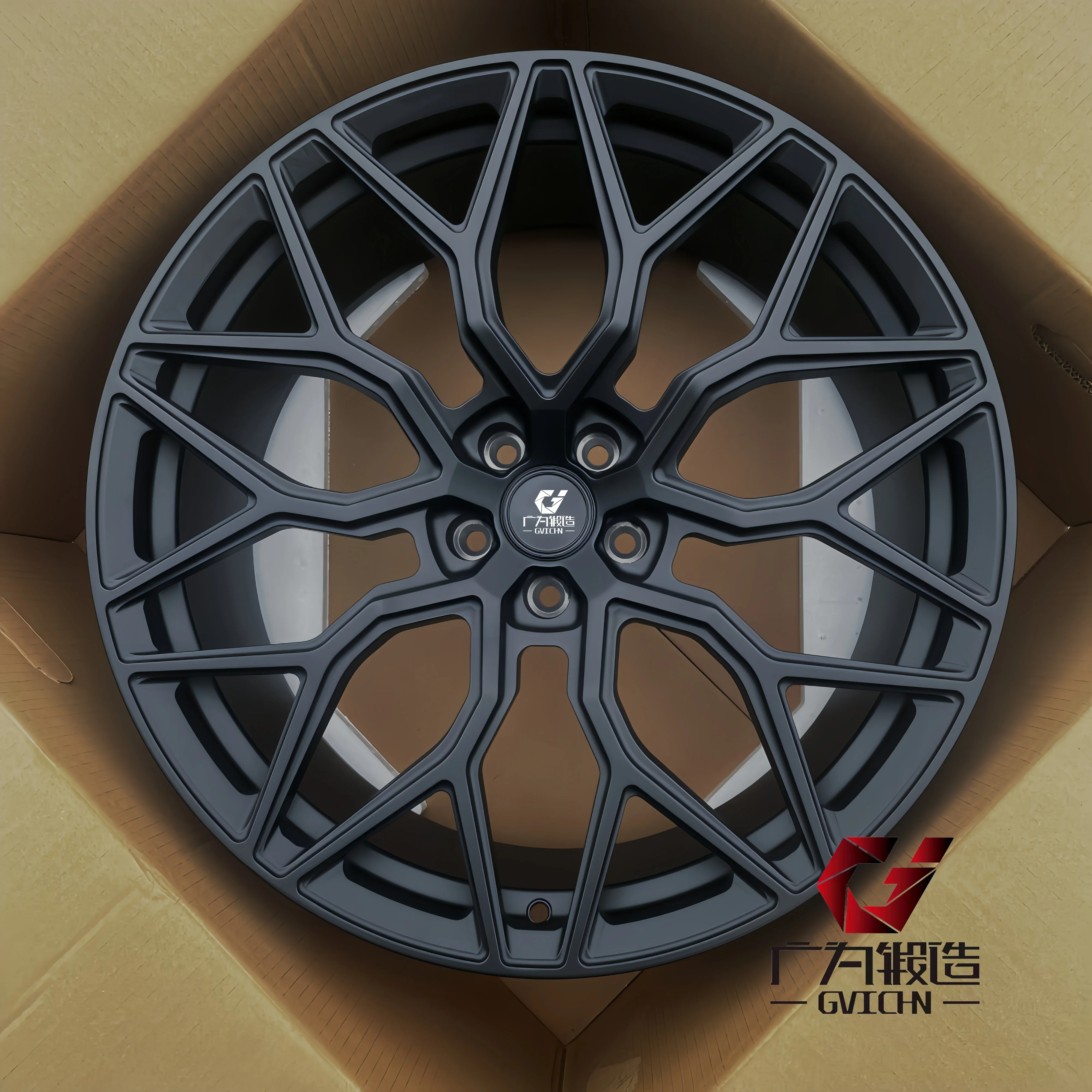 Custom Forged Wheels Satin Black 18 19 20 21 22 Inch 6061-t6 Aluminum Monoblock Forged Wheels Rims