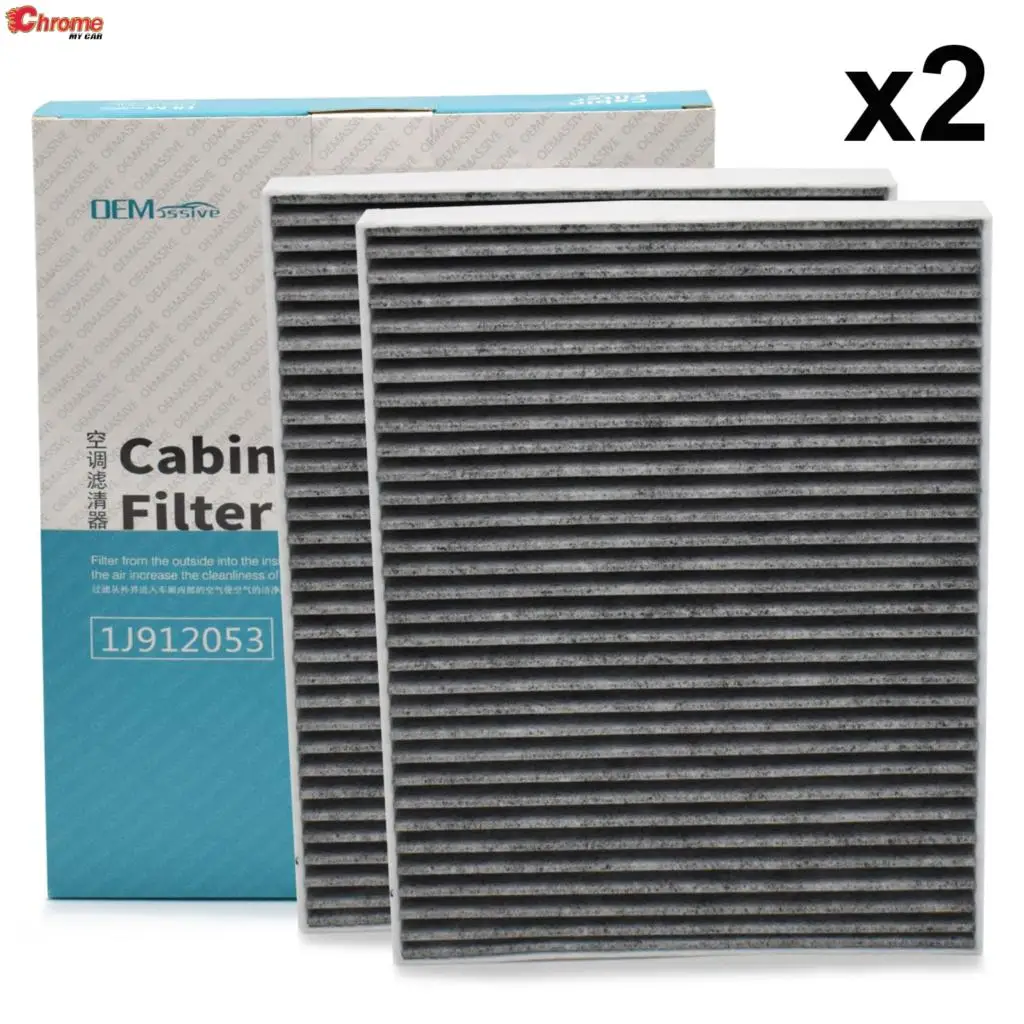 7H0819631A For Audi Q7 Porsche Cayenne 9PA Volkswagen VW Touareg 7L Amarok S1B Car Activated Carbon Pollen Cabin Air Filter X2