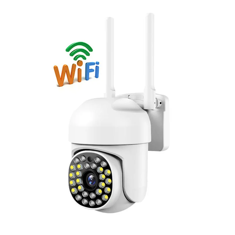 2MP 1080P YiLot APP Full Color PTZ  IP Dome Camera AI Humanoid Detection Home Security   CCTV Intercom Baby Monitor