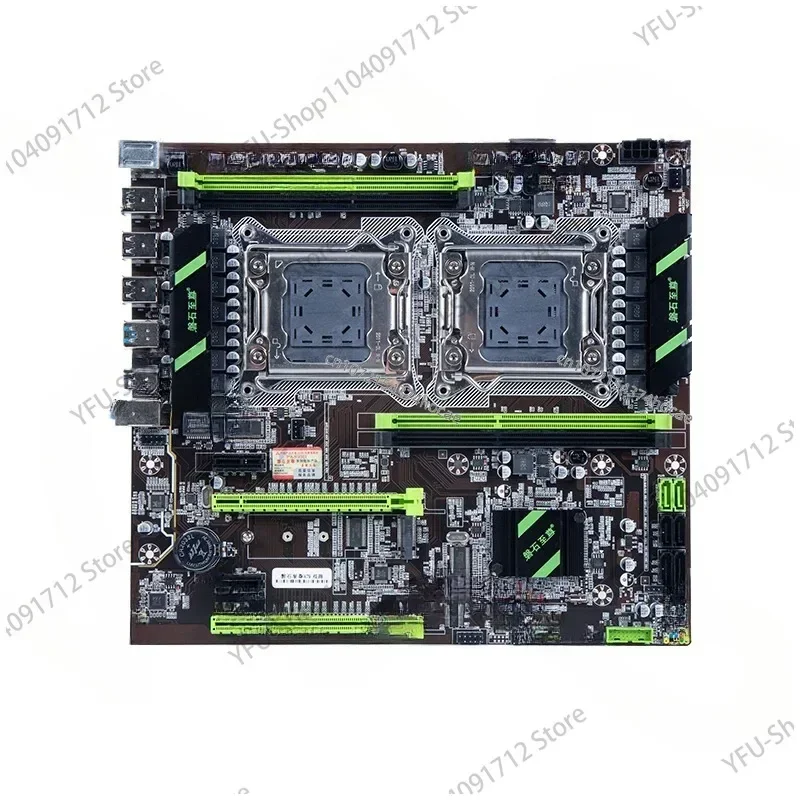 

X79 two-way main board cpu set 2011 needle studio game multi-open Xeon e5 2680V2