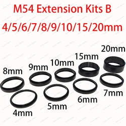 M54x0.75 Photographic Cylinder 4/5/6/7/8/9/10/11/12/13/15/20/22/25/28/30MM Extension Ring Astronomical Telescope Accessories