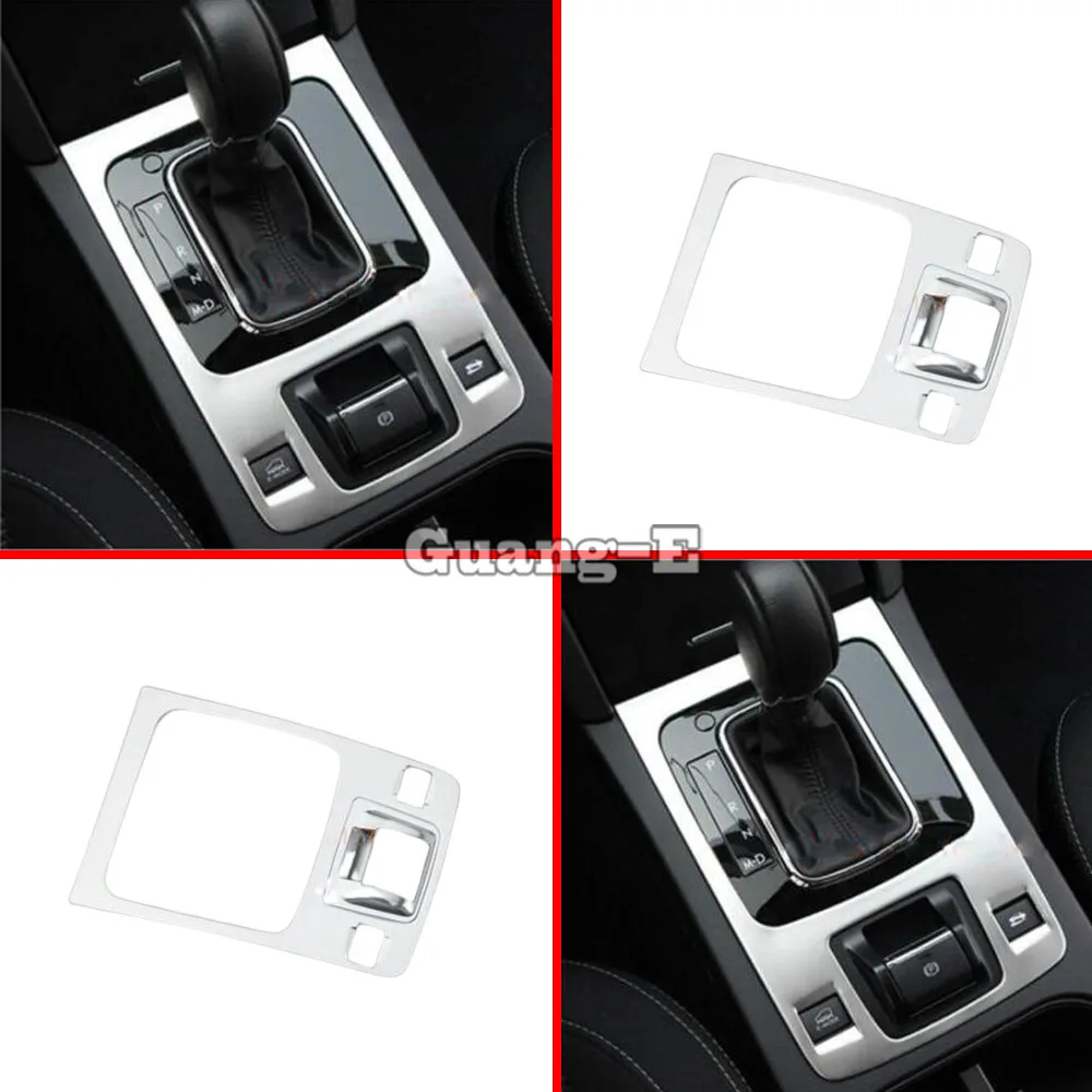 

Car Detector Chrome ABS Shift Knob Gear Chassis Control Lamp Frame Trim Molding For Subaru Outback 2015 2016 2017 2018 2019 2020