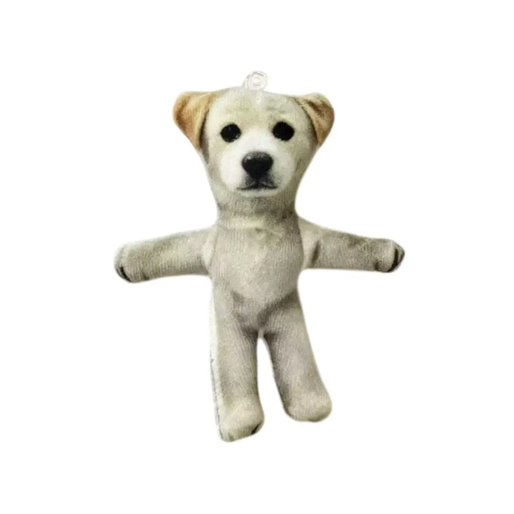 Wire Skeleton Dog Pendant Doll Animal Figure Limb Separated Abstract Twist Keychain Simulated Abstract Doll Funny Cat