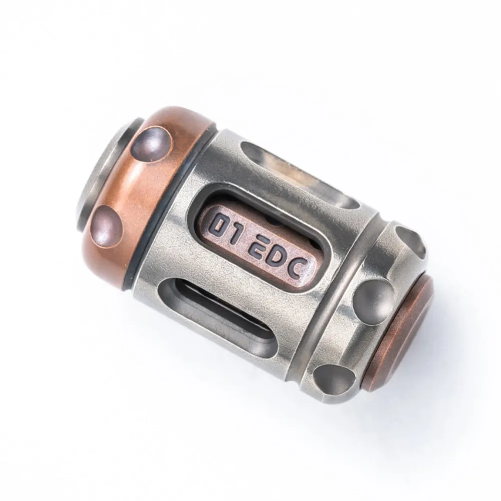 Jouet Haptique en Métal avec Capsule de Temps, Perles EDC, 01edc