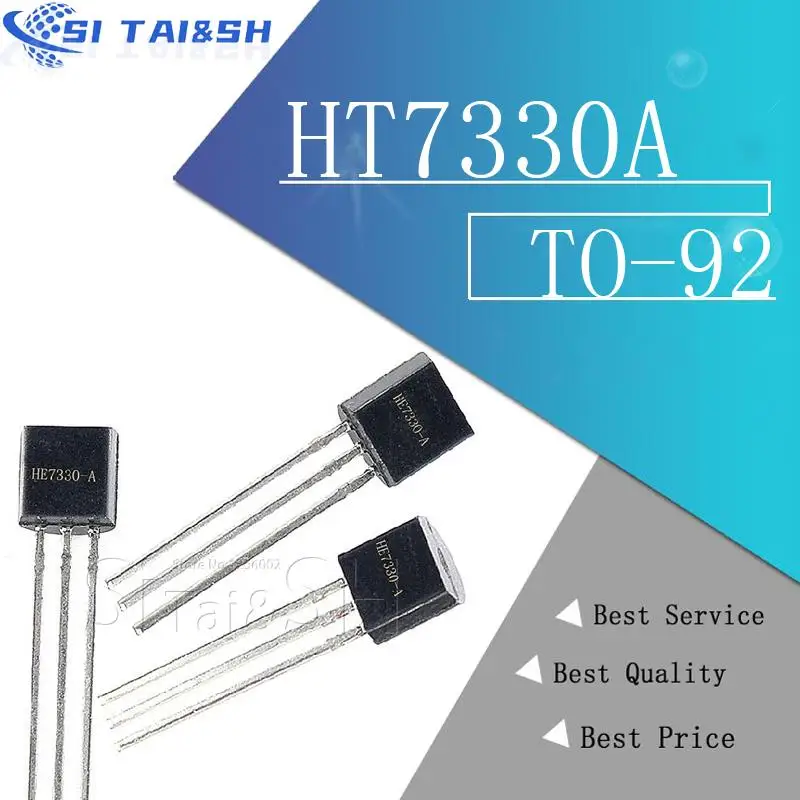 10pcs/lot HT7330A-1 Three-terminal voltage regulator tube TO-92 7330A-1 HT7330