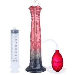 Animal Dildo with Suction Cup Adult Toys for Women Men Simulated Horse Dildos  Ejaculating Liquid Silicone Horse N-GK5118