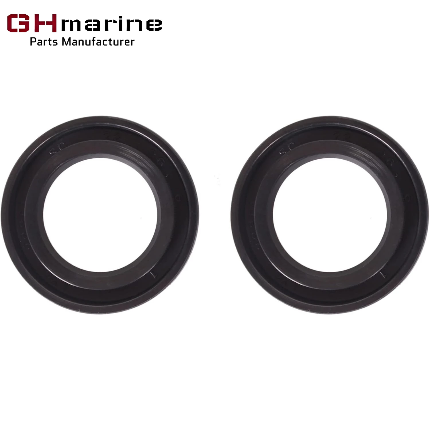 2 Pcs 93101-22067 Oil Seal for Mercury Outboard Engine Yamaha 25HP 30HP 40HP 50HP 26-82233M 26-83406M 854017 18-0296
