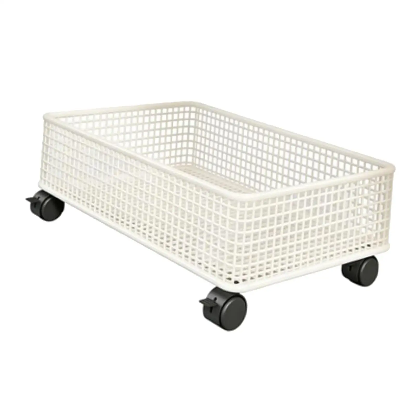 Under Sink Organizer Under Desk Storage Cart with Wheels Rolling Cart for Bedroom Crafts Kitchen Pantry Condiment Bottles