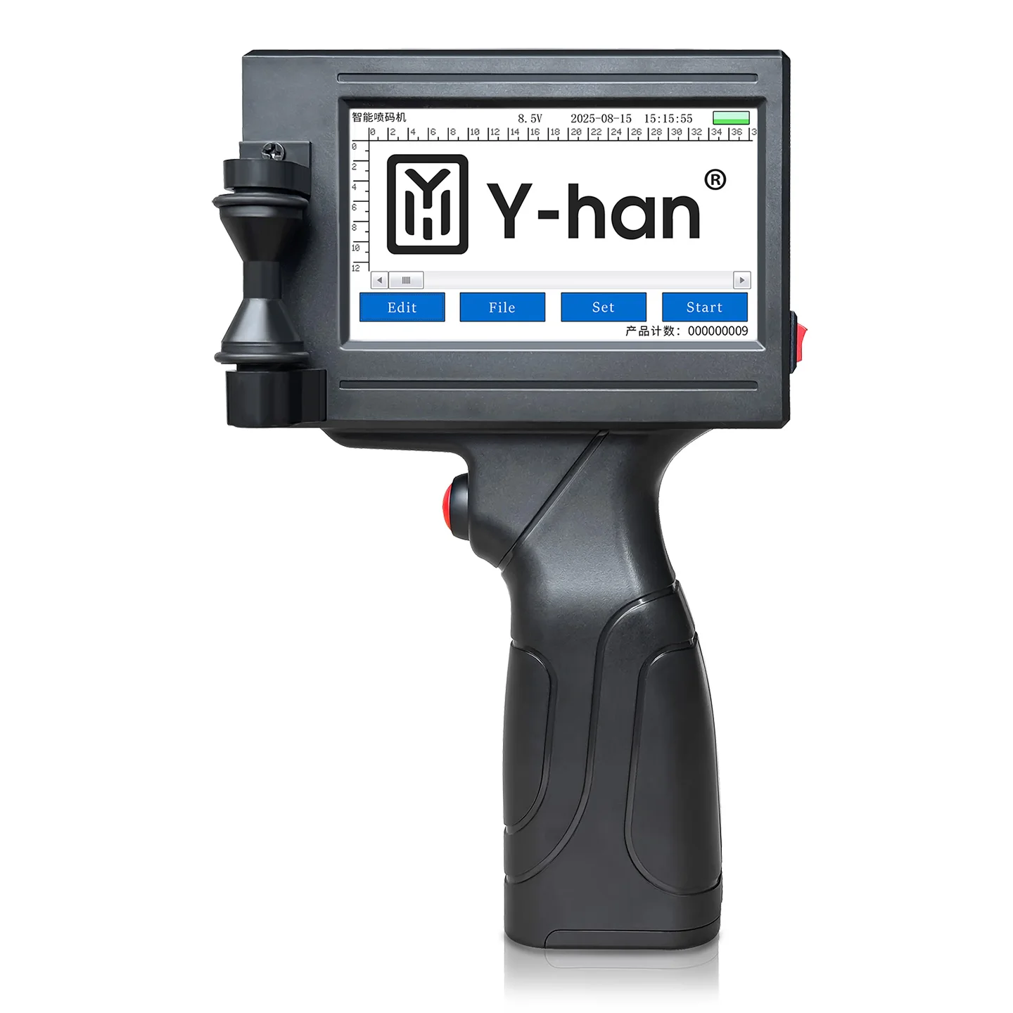 High-definition inkjet printer for printing production date QR codes and barcode inkjet guns