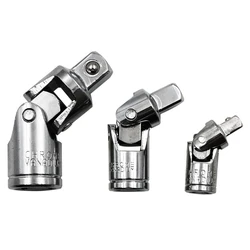 1PC/3PCS Universal Joint Set Ratchet Angle Extension Bar Socket Adapter Manual and Pneumatic Bendable Adapter Socket Tools