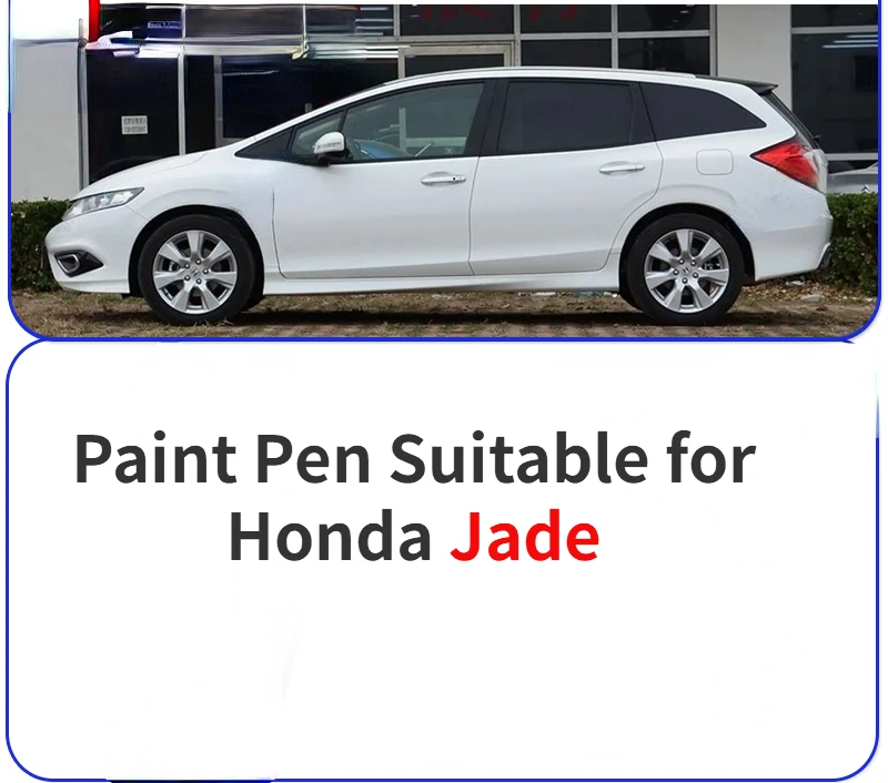 Paint Pen Suitable for Honda Jade Pearl White Paint Fixer Taffeta White and Black Car Paint Scratch Removal Fabulous Repair Prod