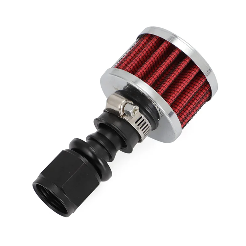 

A95E-для сапуна топливных элементов-10 гнездовой фитинг с фильтром для нескольких автомобилей гоночный внедорожный автомобильный аксессуар