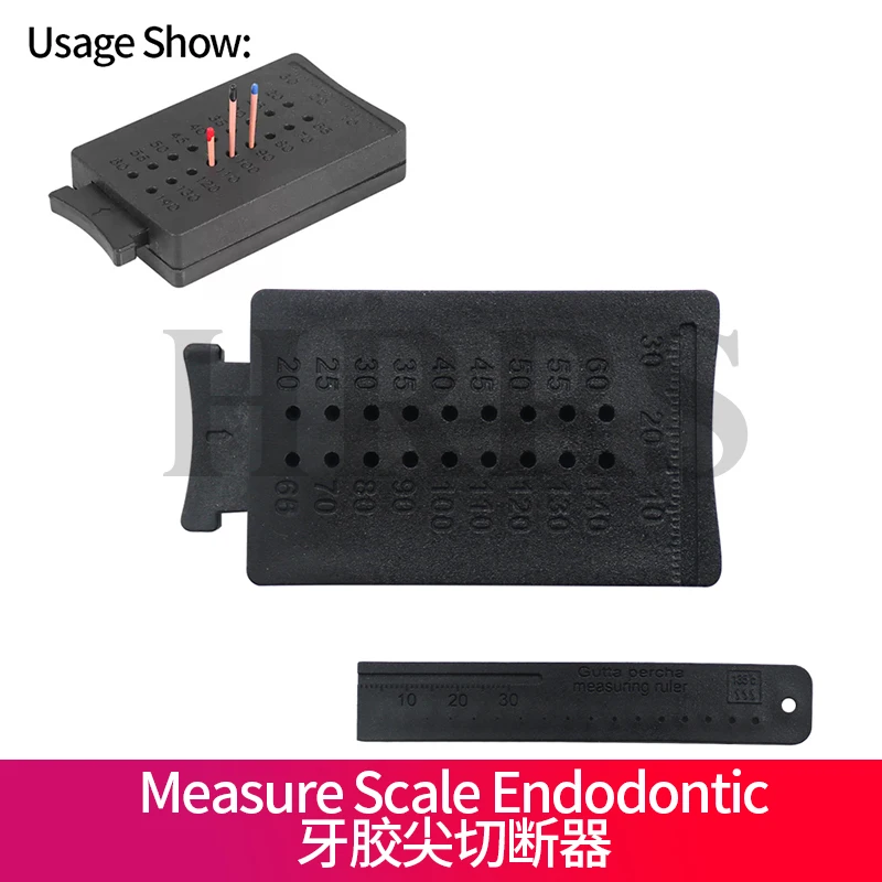 

Dental Instruments Endo Rulers Gutta Percha Cutter Measering Ruler Span Measure Scale Endodontic Dental Materials Dental Tools