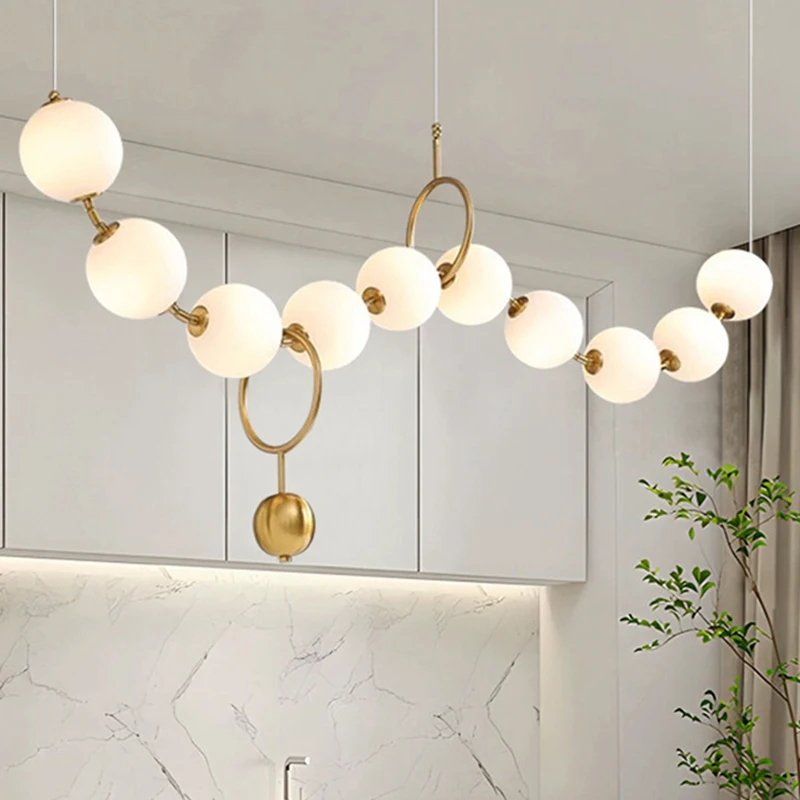 Home Living Room Decoration vintage Pendant Ceiling Lamps Dining Room Chandelier Indoor Lighting Hanging Light Fixture Lustre