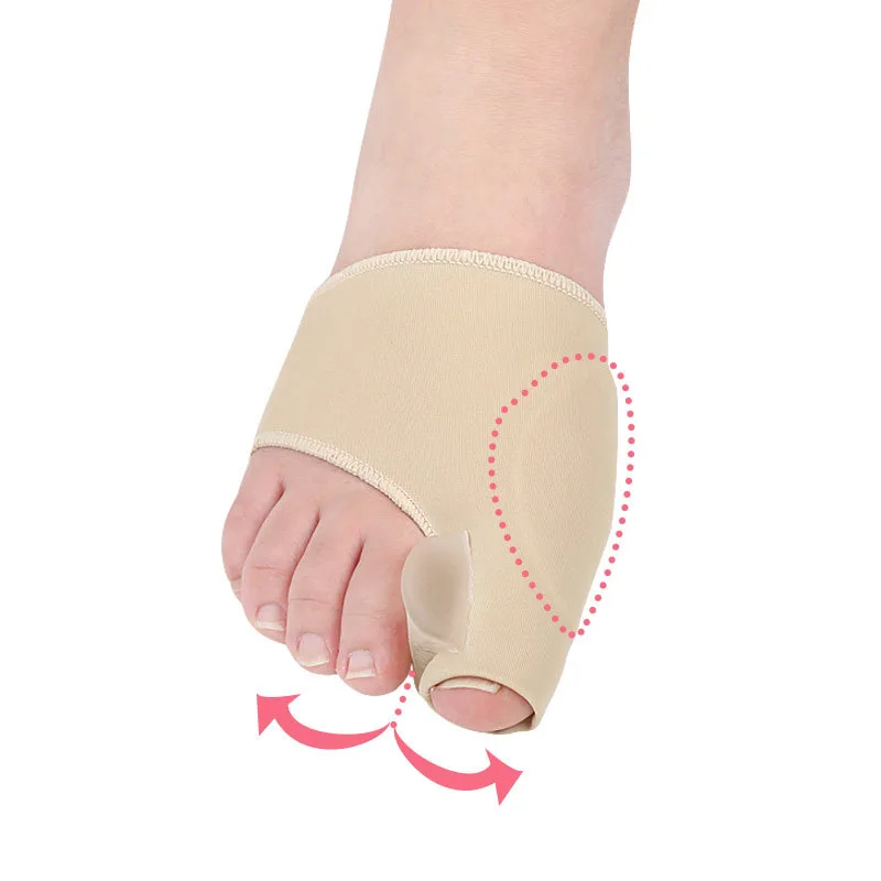 Toe Separator Bunion Corrector Relief Sleeves Pads Brace Cushions Toe Straightener Spacer Hallux Valgus Relief Foot Protector