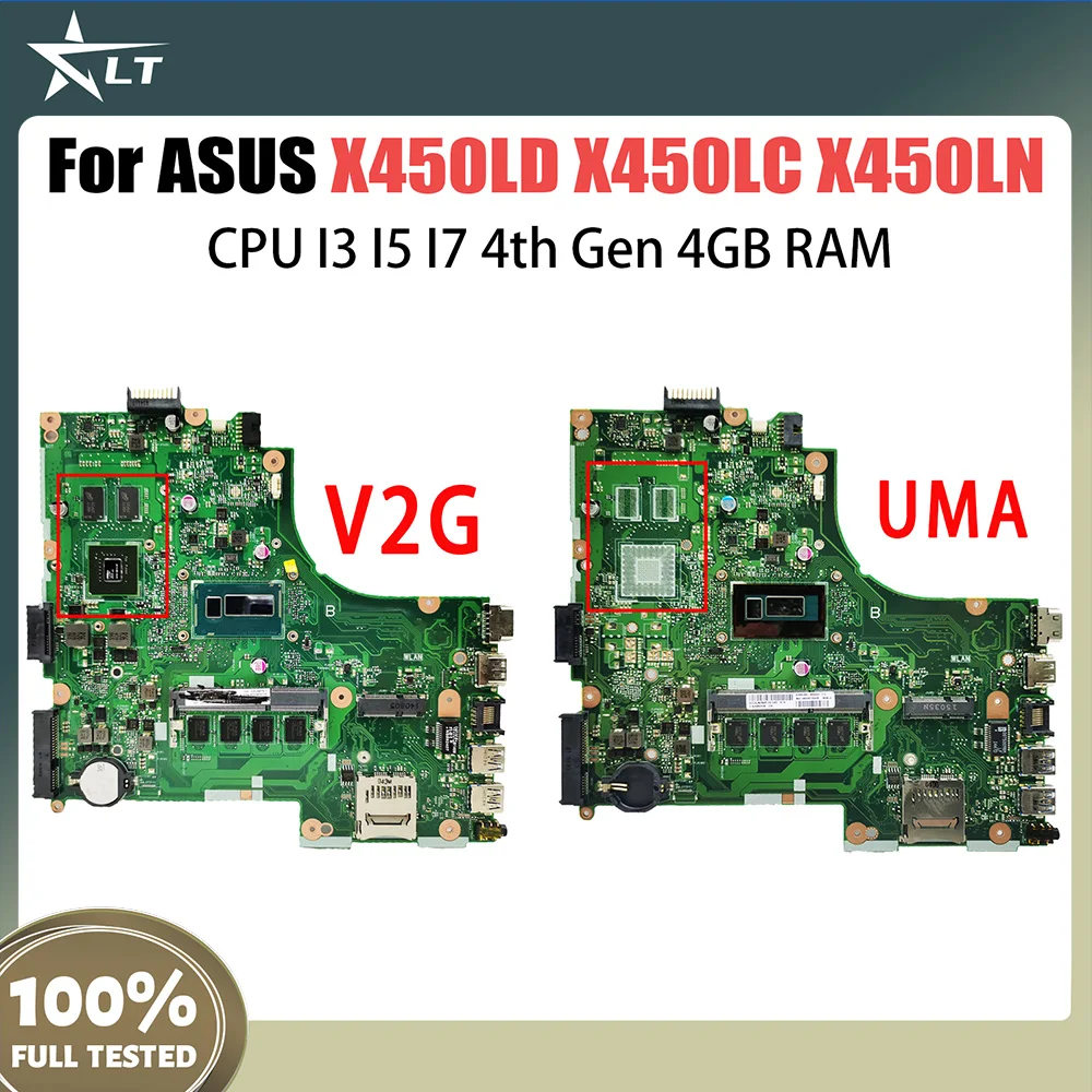 

Материнская плата для ASUS Y481L X450L X450LC A450LD P450LD K450LD F450LD X450LA X450LB X450LC X450LF X550LD X450LDR X450LD