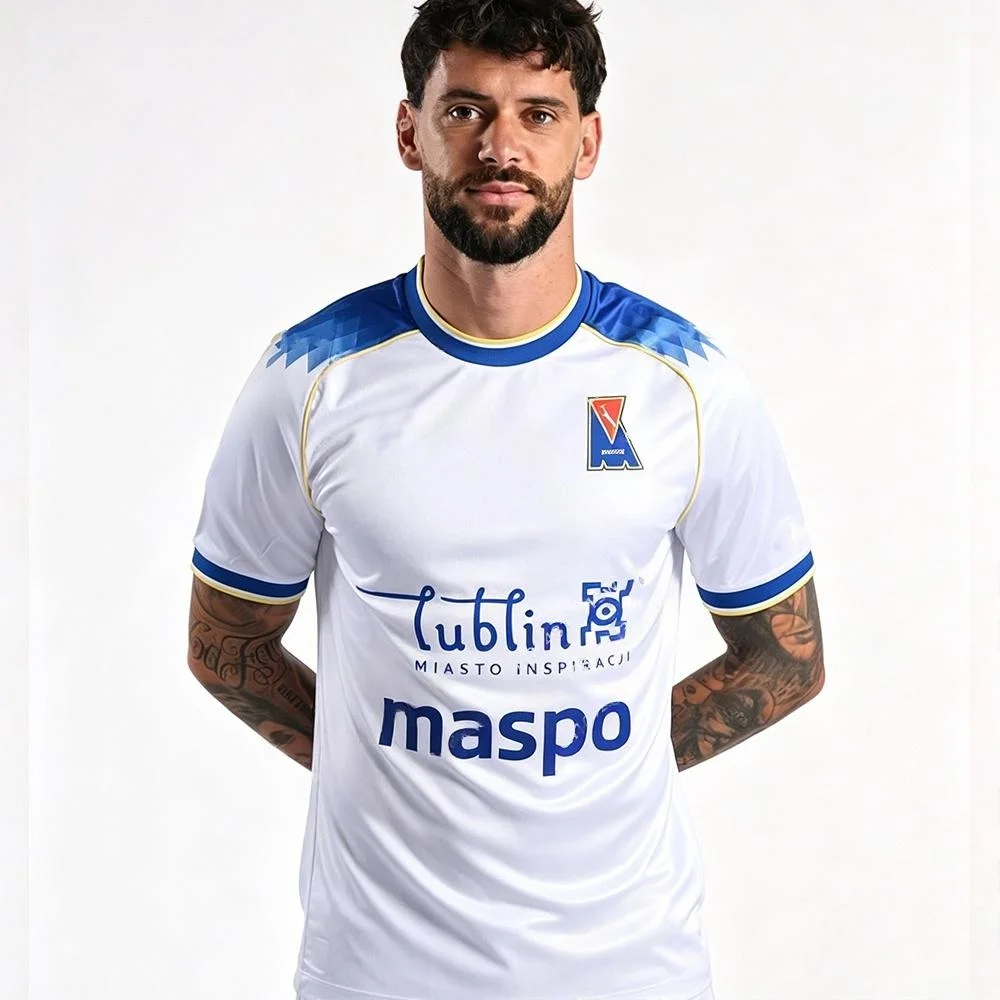 2027 New Polish Motor Lublin Football Match Jersey T-shirt Ivo Rodrigues Football Jersey Special Football Jersey Family Clothing