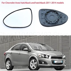 Heated rear mirror lenses/side view mirror glass are suitable for Chevrolet AVEO from 2011 to 2014.