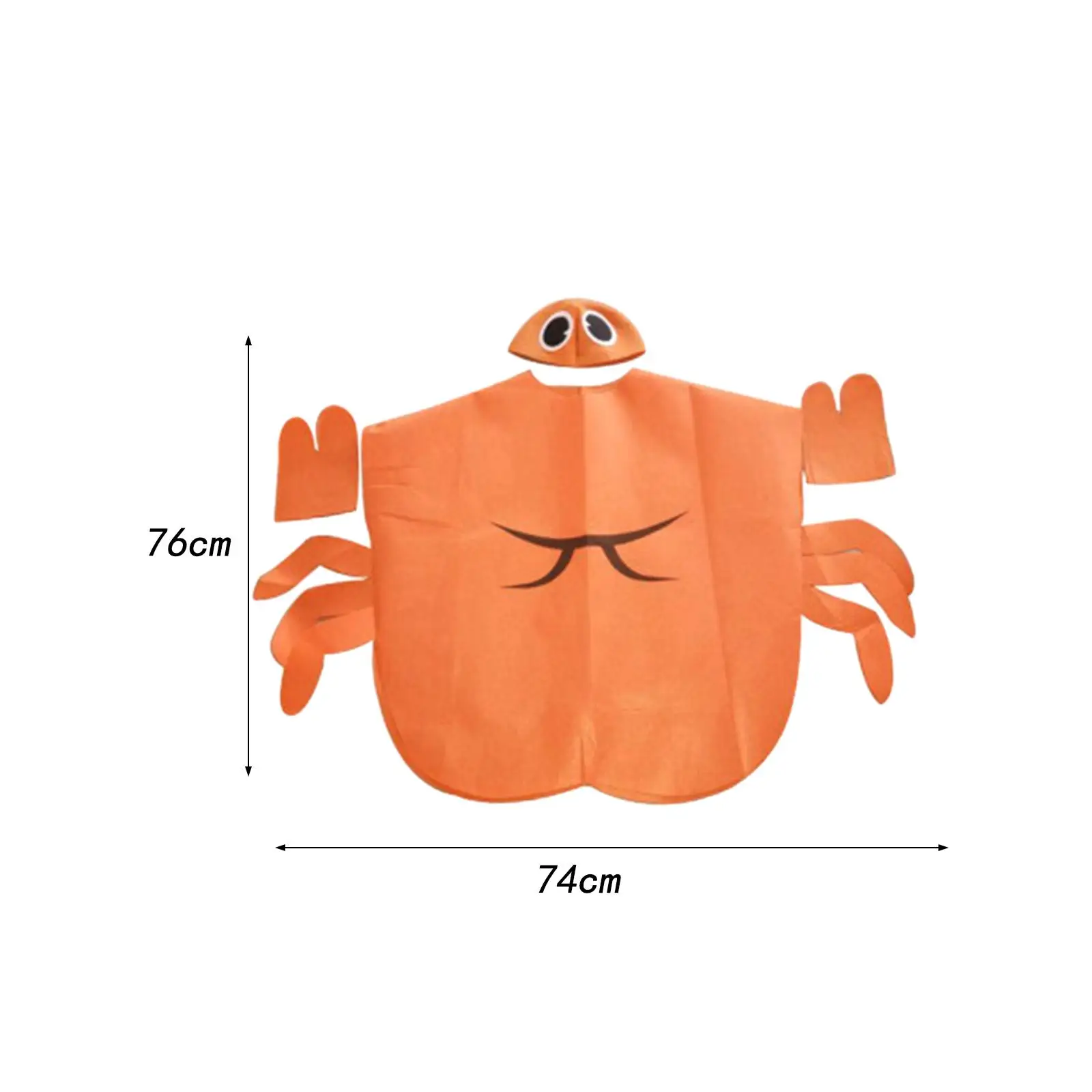 Traje reutilizável decorativo dos desenhos animados terno de máscaras tecido não tecido para festa de carnaval show de palco