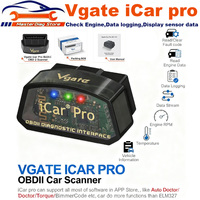 Vgate iCar Pro Elm327 Bluetooth OBD2 V2.1 Elm 327 V2.1 Android Adapter Car Scanner OBD 2 Auto Diagnostic Tool Scanner iCar2