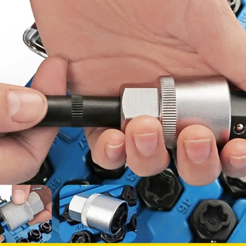SZCH D-Wheel Lock Locking Lug Nut Removal Tool for Multiple Model Vehicle